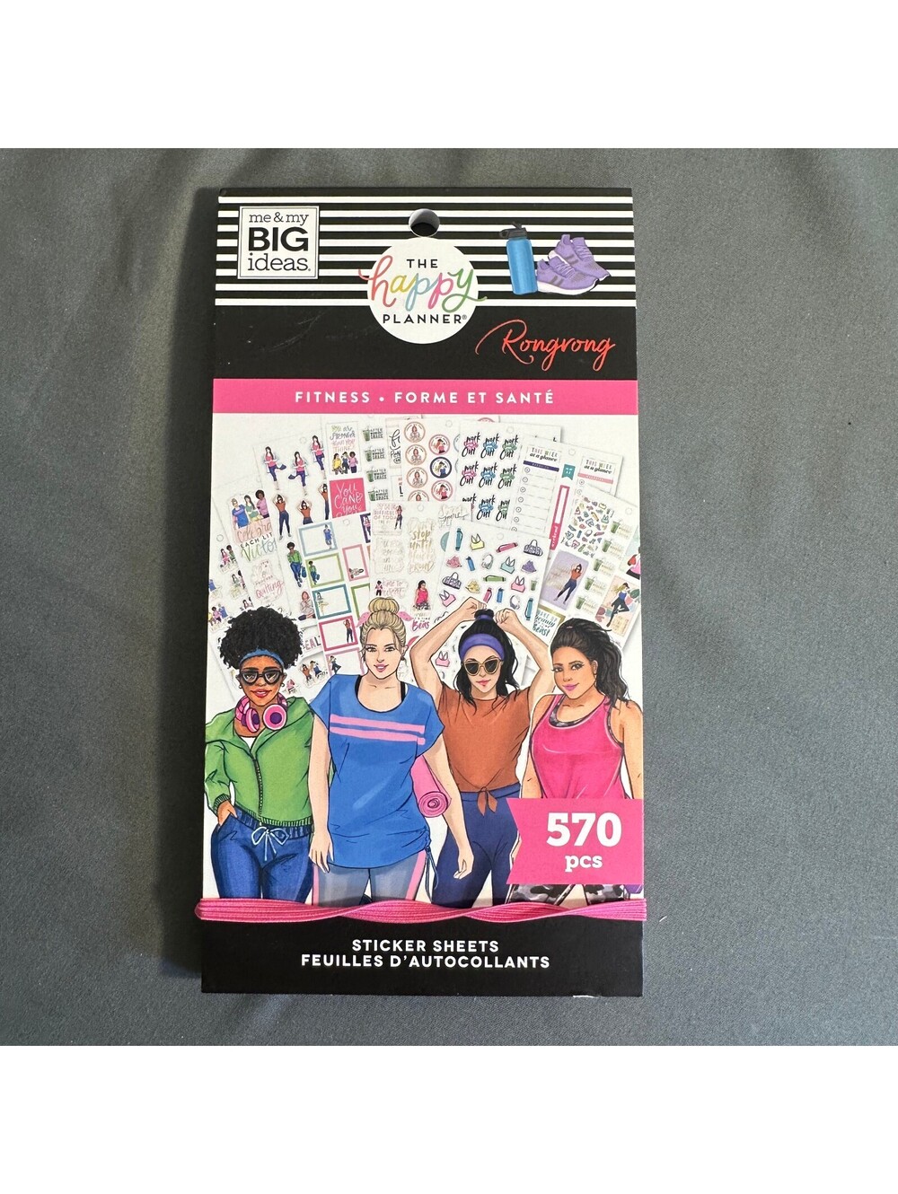 The Happy Planner Fitness Sticker Book